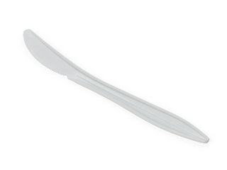 Medline White Polypropylene Medium Weight Knife, 6.5", 1000/CS (NON042003)