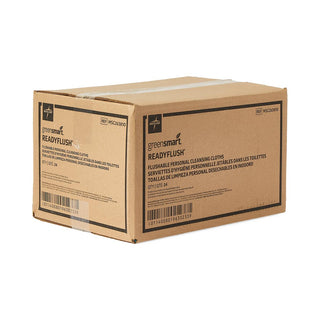 Medline ReadyFlush Flushable Scented Wet Wipes, 8"x 10", 24/Pack, 24/CS (MSC263810)