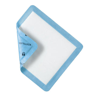 Medline OptiLock Nonadhesive Super Absorbent Wound Dressings, 3" x 3", in Educational Packaging, 1 EA (MSC6433EPH)