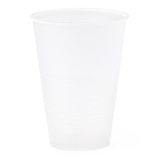 Medline Plastic Drinking Cup, Translucent, Disposable, Polystyrene, 16 oz., 1000/CS (NON03016)