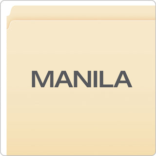 Pendaflex® Manila File Folders, Straight Tab, Legal Size, 100/Box (ESS753)
