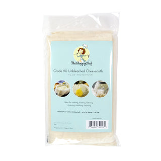 Sloppy Chef Cheesecloth Bag Unbleached Grade 90 (1Bag) (P-N060-4436-UB)