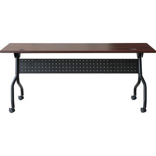 Lorell Training Table, 23-3/5" x 72" x 29-1/2", Cherry (LLR59517)