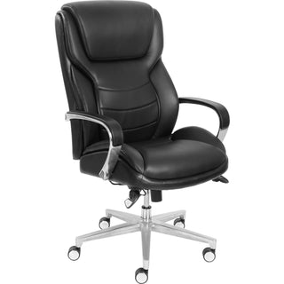 La-Z-Boy® Executive Chair, Active Lumbar, 28-1/2"Wx32-3/4"Dx48-1/4"H Black (LZB48348)