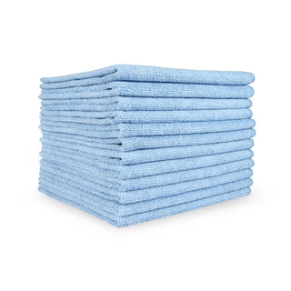 Arkwright Home Smart Choice Microfiber Cloths 14x14 38gm Blue (PNP915170B)
