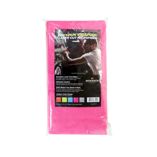 Arkwright Home Smart Edge Microfiber Cleaning Cloth 16x16 Pink (12/Pack) (PNP915101P-EL)