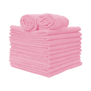 Arkwright Home SmartChoice MF Hand Towel 16x27 Pink (12/Pack) (PNP915105P)