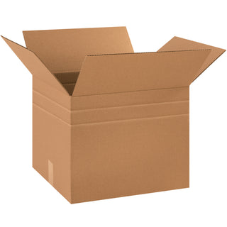 18 x 15 x 15" Multi-Depth Corrugated Boxes, Bundle Of 10 (MD181515)