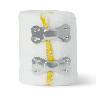 Medline Sure-Wrap White Elastic Bandage, 2" x 5 yd. (5.1 cm x 4.6 m), 1 EA (MDS057002H)