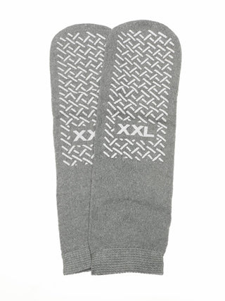 Medline Single-Tread Slipper Socks, Gray, Size 2XL, 48 Pairs/Case, 1 PR (MDT2112182XIH)