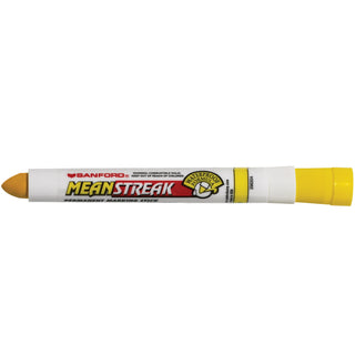 Mean Streak® Yellow Mean Streak® "Paint in a Tube" Markers, Case Of 12 (MK503YE)