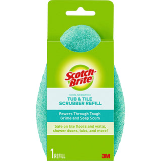 Scotch Brite® Scrubber Refill, Nonscratch, Antibacterial, Blue (MMM560R)