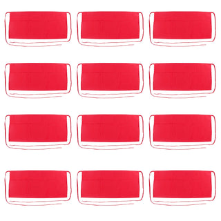 Arkwright Home Mariposa Waist Apron 26x12 Red (12/Pack) (P-WAISTAPRON-RED)