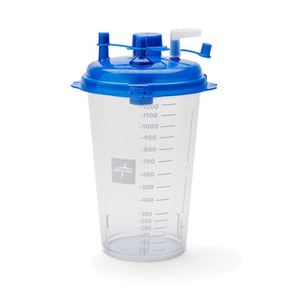 Medline Rigid Suction Canister, 1200 cc, 1 EA (OR212H)