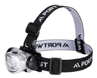 Portwest® LED Head light, Silver, Size , Each (PA50SIR)