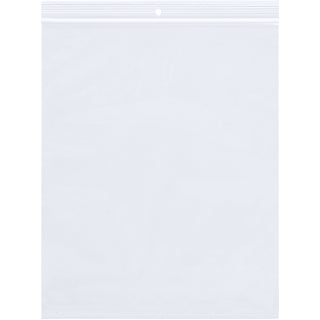 4 x 6" - 2 Mil Reclosable Poly Bags w/ Hang Hole, Case Of 1000 (PB6710)
