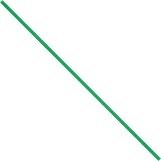 8 x 5/32" Green Paper Twist Ties, Case Of 2000 (PBT8G)