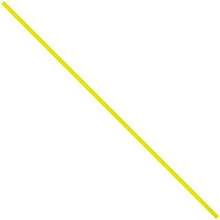 12 x 5/32" Yellow Plastic Twist Ties, Case Of 2000 (PLT12Y)