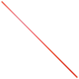 8 x 5/32" Metallic Red Twist Ties, Case Of 2000 (PMT8R)
