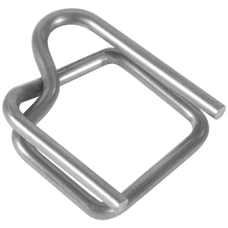 1/2" Wire Poly Strapping Buckles, Case Of 1000 (PS12BUCK)