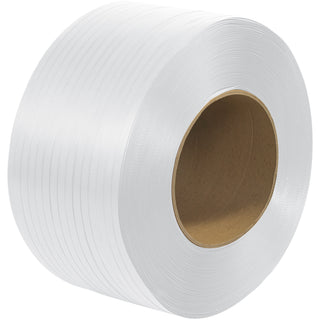 1/4" x 18000' - 8 x 8" Core Machine Grade Polypropylene Strapping - Embossed, Coil   Of 1 (PS2210)