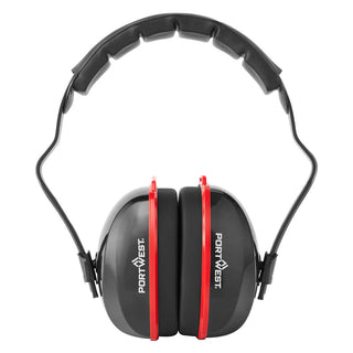 Portwest® Comfort Ear Muffs, Black, Size , Each (PW43BKR)