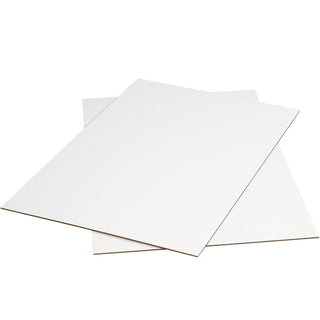 24 x 36" White Corrugated Sheets, Bundle Of 5 (SP2436W)