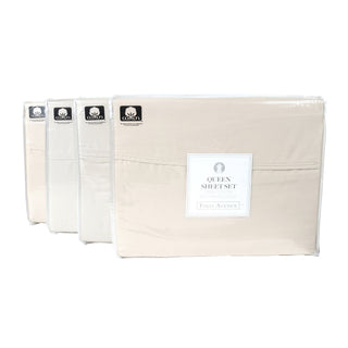 Arkwright Home First Avenue Sheet Set Full Taupe (PNP-SS-FA-300-FL-TP)