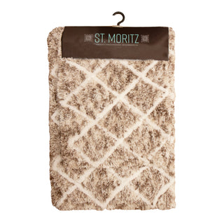 Arkwright Home St Mortiz 2pc Rug Set Spaced Dyed Beige (PNP-STM-SD-BEIGE)