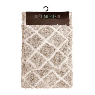 Arkwright Home St Mortiz 2pc Rug Set Spaced Dyed Grey (PNP-STM-SD-GREY)