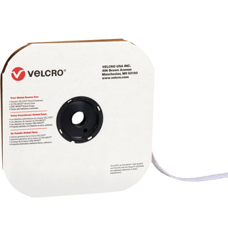 VELCRO® 3/4" x 75' - Hook - White VELCRO® Brand Tape - Individual Strips, Each (VEL113)