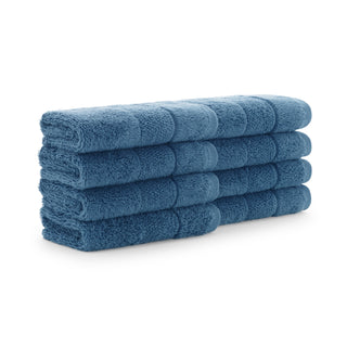Aston & Arden Turkish Solid Washcloth 13x13 Copen Blue (8/Pack) (PNP-WC-TS1313-175CBL)