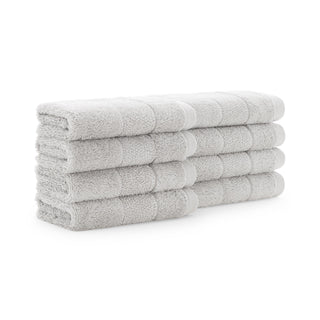 Aston & Arden Turkish Solid Washcloth 13x13 Gray (8/Pack) (PNP-WC-TS1313-175GRY)