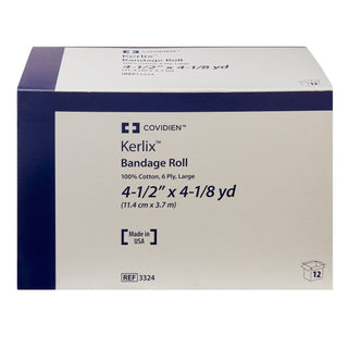 Kerlix™ Fluff Bandage Roll 4-1/2 Inch X 4-1/10 Yard 6-Ply NonSterile 12 per Pack (10057_CT)