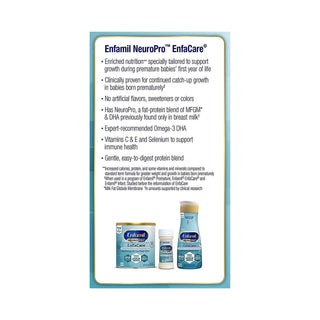 Enfamil® NeuroPro™ EnfaCare® Infant Formula Unflavored 2 oz. Bottle Liquid Milk-Based Premature (1118219_CS)