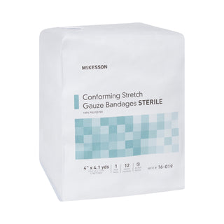 McKesson Conforming Bandage 4 Inch X 4-1/10 Yard Sterile 1 per Pack (999366_BG)