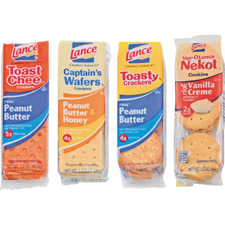Advantus Crackers/Cookies Snack Packs, 1.4 - 1.65 Ounce, Assorted (AVT40625)