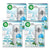 Air Wick® Freshmatic Ultra Automatic Starter Kit, 5.94 x 3.31 x 7.63, White, Fresh Waters, 4/Carton (RAC88413)