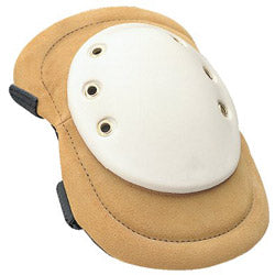 Allegro Welding Knee Pad, Elastic Strap/Quick-Release Buckle, Tan/White (037-6991-01Q)