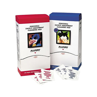 Allegro Respirator Cleaning Pads, The Big Ones, 8 in x 11 in, White (037-1001-05)