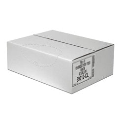 Aluf Plastics Can Liner, 1.25 Mil, 33"x39", Clear (39012CL)