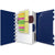 Ampad® Versa Crossover Notebook, Wide Ruled, 6" x 9", Navy Blue (ESS25635)