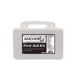 Anchor Brand® 10 Person First Aid Kit, ANSI, Plastic (101-10-9-FAKP)