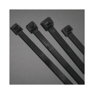 Anchor Brand® UV Stabilized Cable Ties, 18 lb Tensile Strength, 4.1 in L, Black, 100 Ea/Bag (102-418UVB)
