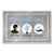 Apache Mills® Message Floor Mats, 24 x 36, Gray/Blue, "Precautions Wear Masks Wear Gloves Wash Hands" (APH3984528812X3)