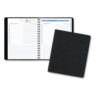 AT-A-GLANCE® The Action Planner Daily Appointment Book, 8.75 x 6.5, Black Cover, 12-Month (Jan to Dec): 2025 (AAG70EP0305)