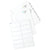 Avery® Easy Peel Large Tab Dividers, 8-Tab, 6/PK, White (AVE14439)
