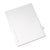 Avery® Preprinted Legal Exhibit Side Tab Index Dividers, Allstate Style, 10-Tab, 6, 11 x 8.5, White, 25/Pack (AVE82204)