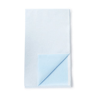 Graham Medical® Stretcher Sheet Flat 40 X 96 Inch Blue Tissue / Poly / Tissue Disposable (971446_CS)