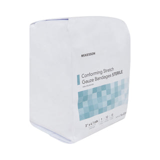 McKesson Conforming Bandage 3 Inch X 4-1/10 Yard Sterile 1 per Pack (999364_CS)